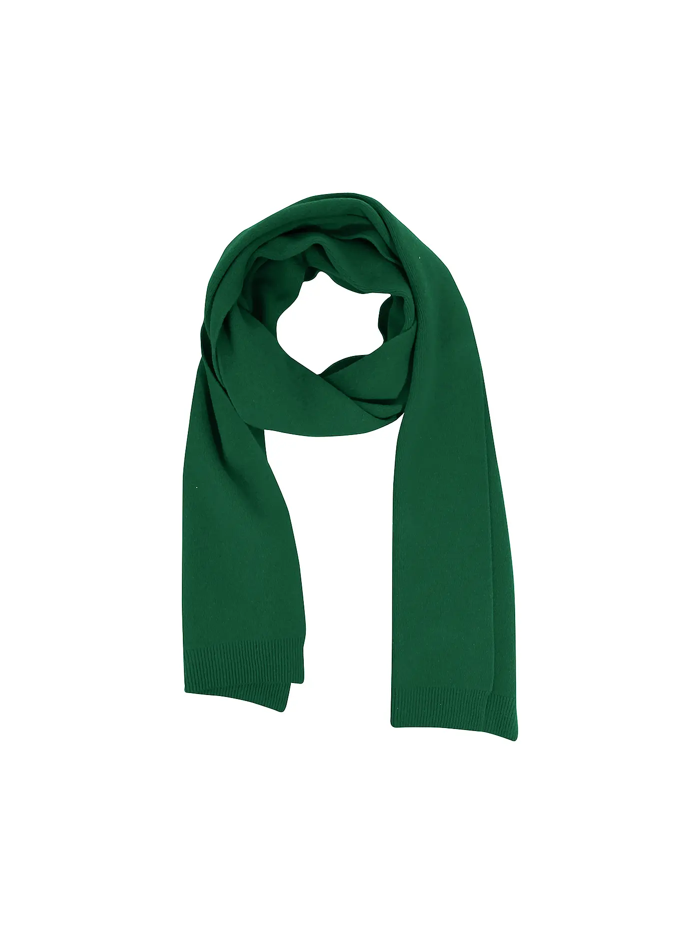 COLORFUL STANDARD | Merino Schal | grün